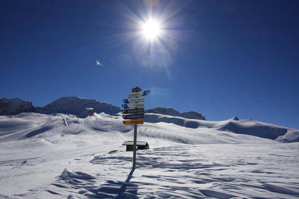 Au Pied Des Pistes Appart 4 Ou 5 Pers Superdevoluy SuperDevoluy Exterior foto