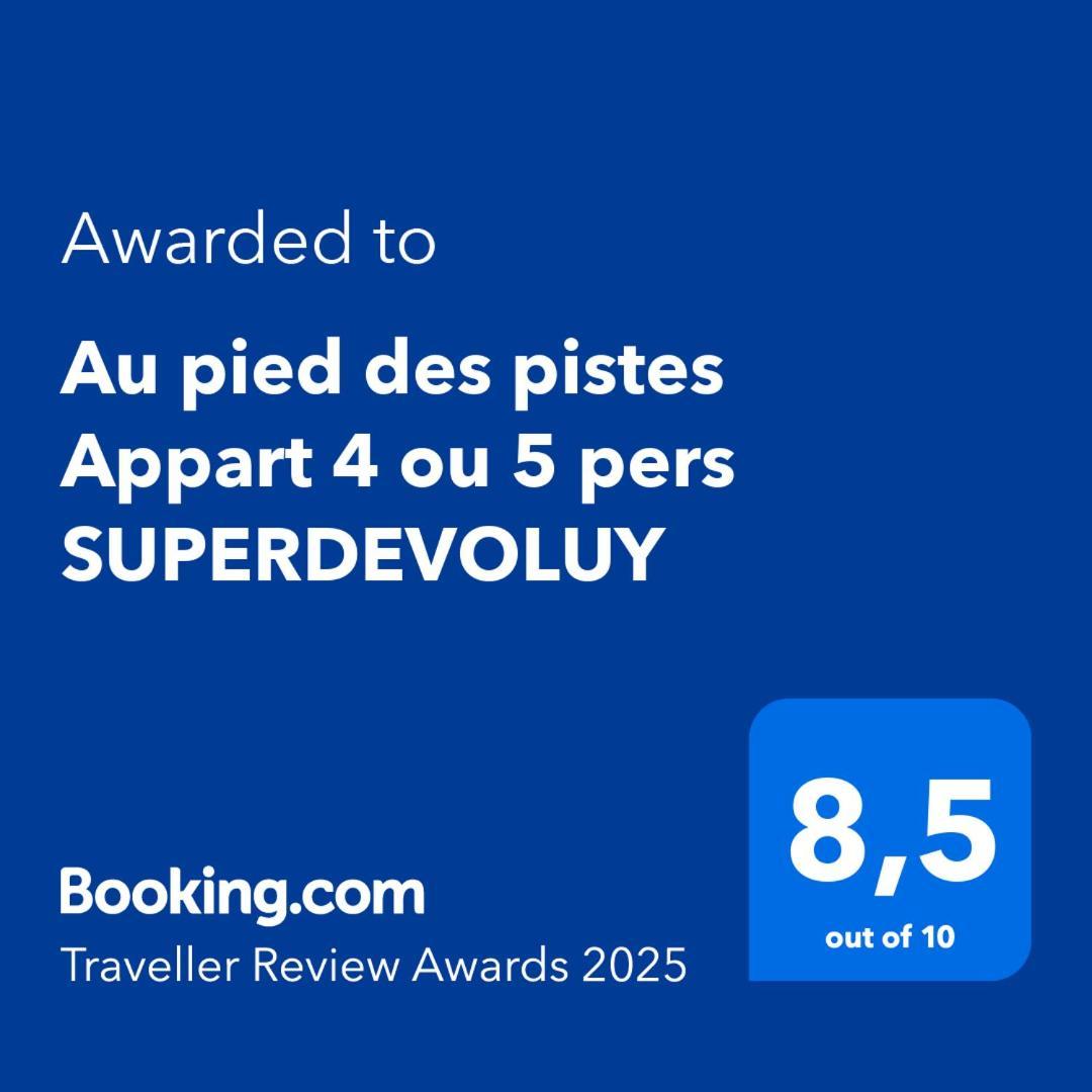 Au Pied Des Pistes Appart 4 Ou 5 Pers Superdevoluy SuperDevoluy Exterior foto